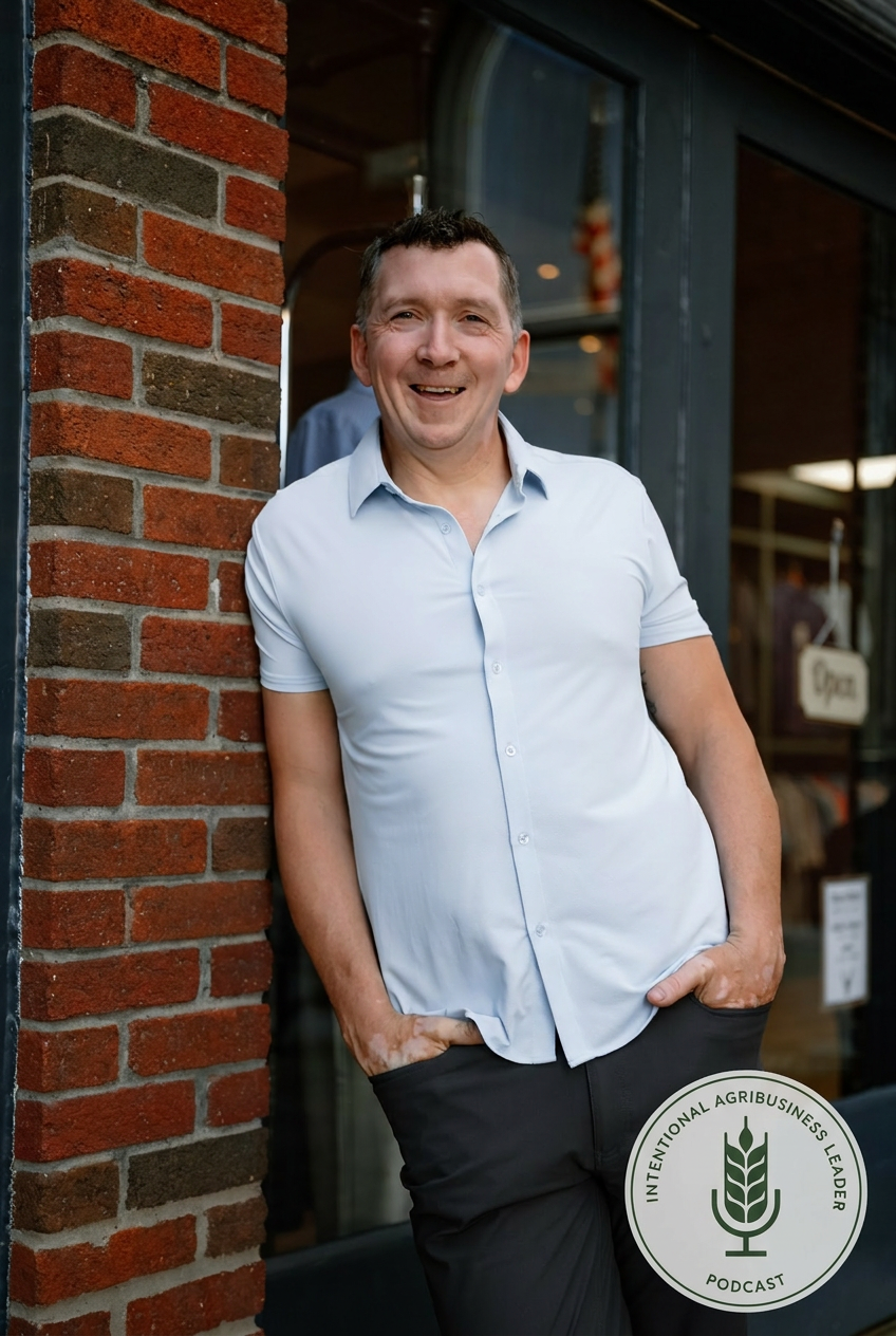 Mark Jewell, host of The Intentional Agribusiness Leader Podcast